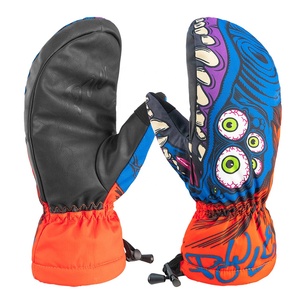 <span class=keywords><strong>Guanti</strong></span> da Sci Personalizzati OEM ODM con Stampa a Sublimazione, Impermeabili e Antivento, <span class=keywords><strong>Guanti</strong></span> da Snowboard in Pelle per Uomo e Donna - Product Image 1