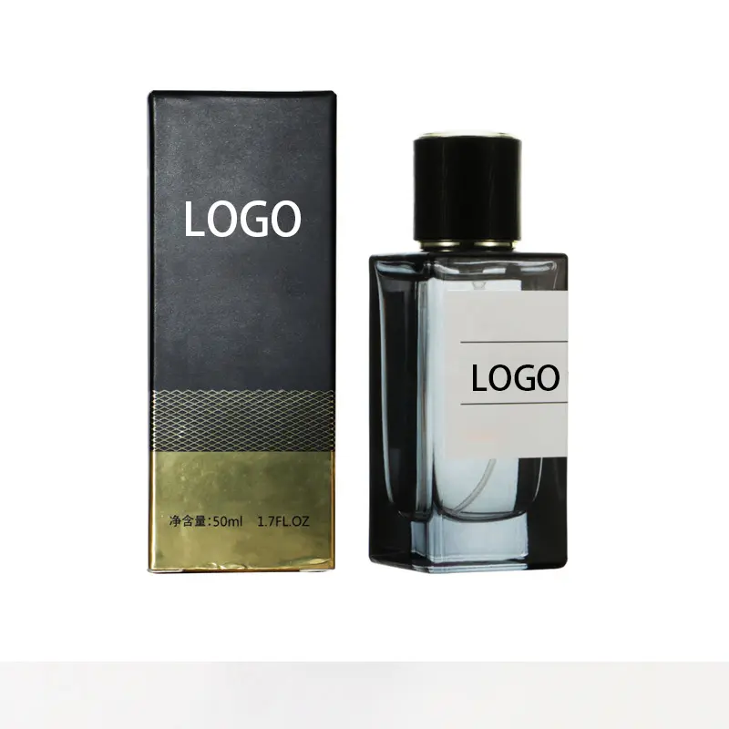 Vente en gros 30ml 50ml 100ml Flacon de parfum exquis bleu pour hommes Petit flacon pulvérisateur de sous-emballage de parfum portable