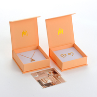 Boîte d'emballage magnétique de luxe en carton GALMPKG, directement de l'usine, pour bijoux, boîte à bijoux de luxe pour collier et boucles d'oreilles