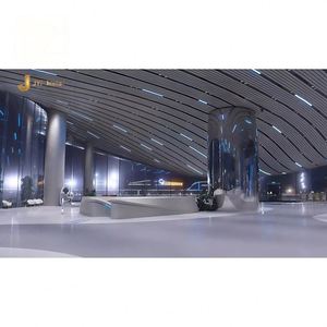 Revestimiento de Columnas de Acero Inoxidable Decorativo y Duradero EX1031 para Proyectos de Paredes Interiores de Hoteles, Apartamentos y Villas de Arquitectura Moderna - Product Image 1