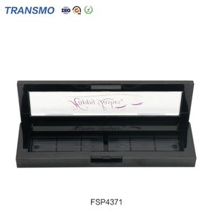 Makeup High Quality Middle Size Empty Eyeshadow Palette Plastic Cosmetic Empty Compact case Private <b>Label</b> Whosale - Product Image 3