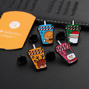 Рождественские эмалированные булавки на заказ, Рождественская елка, современный традиционный металлический значок с логотипом, Рождественская брошь для декоративного подарка - Product Image 4