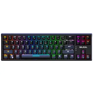 Bajeal K71 custom mechanical keyboard mechanical keyboard hotswap RGB Wired Gaming keyboard for PC