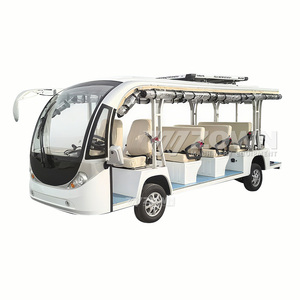 Bus de tourisme électrique 14 places certifié CE avec batterie au lithium, modèle 2026, en promotion - Product Image 2