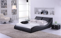 Bases de massage rembourrées en bois double multifonction autre chambre lit simple et intelligent loft queen size