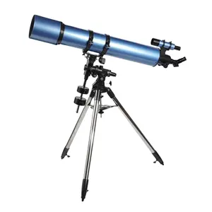 Jaxy Profesional D127mm F1200 EQ4 Refraktor Teleskop, Kekuatan Burung Langit Menonton Starfinder Bermata Spotting Scope