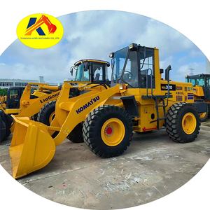 Cargadoras de Ruedas Originales Chinas de Exportación Komatsu WA320, Cargadora de Ruedas Pequeña de Segunda Mano con Capacidad de Carga Nominal de 3 Toneladas - Product Image 1