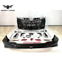 PP plastique mise à niveau liftings voiture pare-chocs gril Bodytit 2013 2014 pour Toyota Innova cristal corps Kit