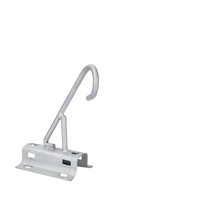 Support de suspension pour câble à long crochet en fibre optique ADSS, support mural en acier galvanisé pour câble de branchement FTTH