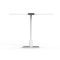 Lampe de sol LED moderne et légère, lumière pour les yeux à 3 températures de couleur avec gradation tactile progressive, chargement USB pour la lecture et l'étude