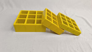 Résine polyester isophtalique anti-corrosion personnalisée en plastique renforcé de fibre de verre grille moulée en PRF PRV - Product Image 5