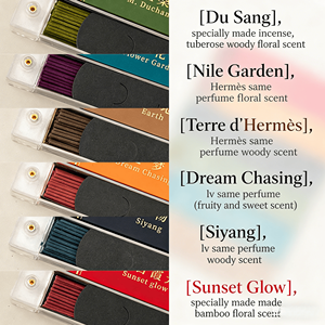 Incienso de Bolsillo Chino <span class=keywords><strong>Toussaint</strong></span> Fire, Aromaterapia, Sándalo Orgánico, Aromático Natural, de Larga Duración, en Caja Portátil - Product Image 2