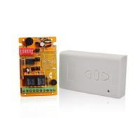 YET420PC 12-30V 90-250V Radio sans fil 433Mhz Télécommande universelle pour porte de garage et récepteur