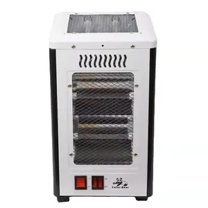 Hot Selling 2000W Portable Mini Infrared Room 5 sides Electric Quartz Heater