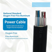 Câble d'alimentation en aluminium XLPE, norme IEC 60502, certifié ISO CE, gaine en PVC pour réseau de distribution d'énergie industrielle souterrain