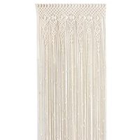 Rideau en macramé grand Boho tissé tenture murale rideaux de fenêtre à la main décor bohème pour fenêtre porte placard mariage toile de fond