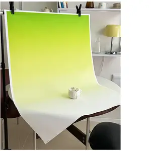 Cenário de tela gradiente para produtos de fotografia de naturezas mortas para decoração e adereços de filmagem - Product Image 1