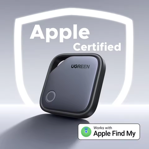 Localizador Inteligente UGREEN FineTrack Compatible con Apple Find My (Solo iOS) Batería Reemplazable de 2 Años Etiquetas de Rastreo Bluetooth - Product Image 2