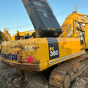 Excavatrice sur chenilles hydraulique Komatsu PC360 d'occasion de 36 tonnes, modèle 2022, avec moteur, boîte de vitesses, pompe, PLC, moteur, engrenages et godet de 1,6 m - Product Image 3
