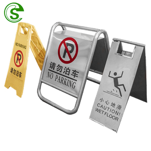 <span class=keywords><strong>Señal</strong></span> <span class=keywords><strong>de</strong></span> Advertencia Metálica Personalizada <span class=keywords><strong>de</strong></span> Acero Inoxidable, Señales <span class=keywords><strong>de</strong></span> Advertencia para Pisos, Señales <span class=keywords><strong>de</strong></span> Tráfico - Product Image 4