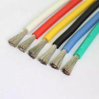 Cable de goma de silicona de cobre estañado de silicona extra suave Cable flexible resistente al calor de alta temperatura con conductor trenzado