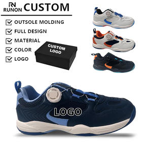 Personalizado interior transpirable al aire libre bádminton de alta calidad antideslizante voleibol deporte profesional pádel zapatillas - Product Image 4