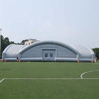 Tente de mariage gonflable d'extérieur, structures gonflables pour exposition, cube pour fête