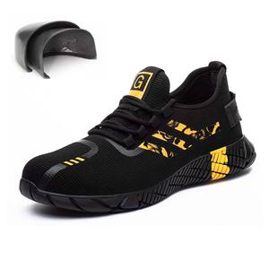 מחיר זול אופנה פלדת הבוהן גברים הוכחה לנשימה סניקרס מגן ספורט עבודת אור משקל בטיחות נעליים - Product Image 1