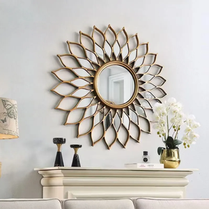 Stile americano high-end soggiorno a parete specchio specchio decorativo in stile francese specchio d'ingresso - Product Image 3