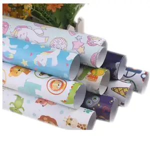Toilet Paper Family Pack Tissue Paper With Blue Flowers Mousse Cake Paper Packing Box Skincare Gift Set Packaging