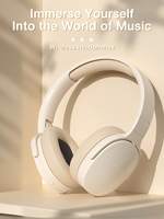 Headset Gaming Nirkabel TWS ANC P2961 dengan Desain Over-Ear, Mikrofon ANC, Peredam Kebisingan ENC Latensi Rendah 5.0, dan IPX5