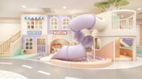 Meubles de terrain de jeu intérieur hautement personnalisables Centre d'amusement coloré pour enfants pour les cours de soins Taille en gros Kids Play
