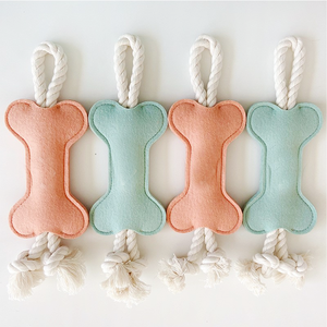 In Stock Wholesale Chew <strong>Dog</strong> Cotton <strong>Bone</strong> <strong>Rope</strong> <strong>Toys</strong> - Product Image 2