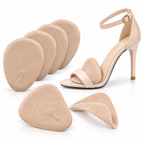 Coussinets pour l'avant-pied pour femmes, à porter toute la journée avec des talons hauts, rembourrage en gel souple, soulage la pression sur l'avant-pied