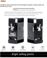 Servo Modbus RS485 SM80BL de 24V Estable, 70kgcm, para Articulación de Cintura/Hombro de Robot Humanoide, Brazo Robótico, Línea de Producción, Pinza de Automatización, Pieza de Repuesto