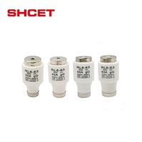 Fusible électronique AC 250V 500V 600V 630V 6A 10A 50A 63A 80A 100A Fusible thermique cylindrique AC 10*38 22*58 Fusible céramique AC