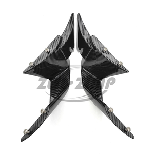 Nouveau pour BMW S1000RR 2019-2022 noir mat pièces modifiées plaque latérale aile à air fixe - Product Image 5