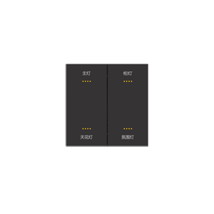 Thông minh chuyển đổi bảng điều chỉnh 4 gang bluetooth với ứng dụng điều khiển, cảnh điều khiển cảm ứng cho khách sạn Home chiếu sáng thương mại - Product Image 4