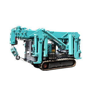 Grue araignée télécommandée sans fil HW296, hauteur de levage maximale de 10 m, moteur diesel Changchai, capacité de 3 tonnes, hydraulique MOOG - Product Image 6