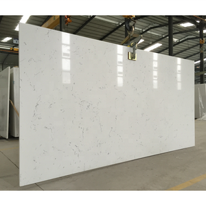 SH7304 Toptan Bianco Carrara Beyaz Kuvars Levha Ucuz Fiyat, Yapay Döşeme <span class=keywords><strong>8mm</strong></span> kuvars taş