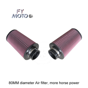 Kits de Tuberías de Admisión de Aire para Mercedes Benz C63 <span class=keywords><strong>C63S</strong></span> GLC63 <span class=keywords><strong>AMG</strong></span> W205 de 3.15 Pulgadas con Protector de Acero Inoxidable - Product Image 4
