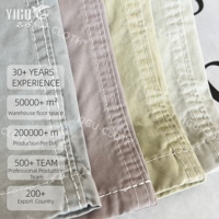 Tissu d'habillement rétro délavé, texture décontractée, 100% coton, sergé gauche brossé, non extensible, léger et respirant, 200 GSM