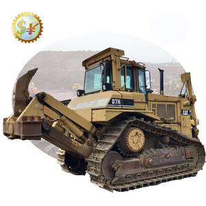 Matériel de terrassement Caterpillar fabriqué au Japon, bulldozer sur chenilles D7H, occasion, pas cher, CAT D7 D7H D7G D7R. - Product Image 1