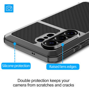 Étui de téléphone en aluminium métallique de luxe Doom Armor Heavy Duty 360 Protection complète <span class=keywords><strong>pour</strong></span> Samsung S26 Ultra Housse antichoc - Product Image 4