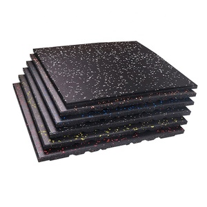 Speckled Fitness Buffer Pad Gym Flooring Gym Rubber <b>Mat</b> - Product Image 1