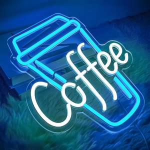 Letrero de Neón LED con Diseño de Café para Decoración de Paredes, Luz LED Brillante para Cafetería, Tienda, Restaurante, Bar - Product Image 2