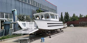 <span class=keywords><strong>Bateau</strong></span> <span class=keywords><strong>de</strong></span> travail en aluminium, 150, 25 pieds, artisanat d'atterrissage du <span class=keywords><strong>bateau</strong></span>, passager avec roues - Product Image 3