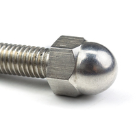 Kit de boulons à tête dôme et d'écrous hexagonaux en acier inoxydable de haute précision pour le montage d'équipements semi-conducteurs et d'instruments de précision