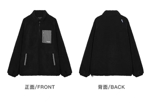 Manteau en fausse fourrure pour homme, personnalisé, <span class=keywords><strong>noir</strong></span>, peluche, manteau chaud, collection d'hiver, veste de haute qualité pour adulte - Product Image 6