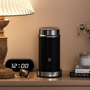 Kingze-Espumador de <span class=keywords><strong>leche</strong></span> expreso eléctrico de 220V, máquina de espuma de café con Calefacción Automática para el hogar - Product Image 4